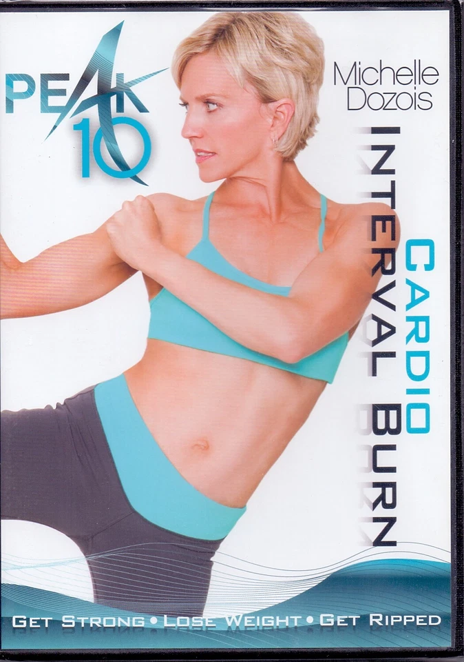 Michelle Dozois Cardio Intervallo Burn DVD Aerobic Calisthenics Workout - Immagine 1 di 1