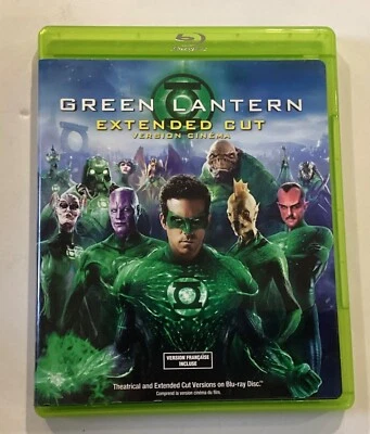 Green Lantern: Extended Cut (Blu-ray,2003) Starring Ryan Reynolds & Blake Lively - Image 1 of 4