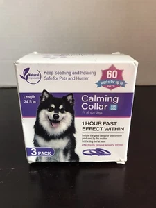 Calming Collar for Dogs 3 Packs Anxiety Relief Dog Pheromone Collar 60 Days - Picture 1 of 3