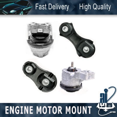 Kit de montaje de transmisión de motor de anclaje de 4 piezas para Ford Flex V6 2013-2015 3,5 L Foto 1 de 4