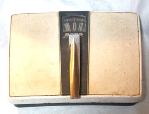Vintage Borg Bathroom Scale MSM Ivory Tested Working USA Made - Picture 1 of 4