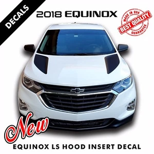 Chevrolet Equinox LS Custom Hood Pre-cut Decal Blackout Fits 2018 Models |3 - Picture 1 of 7