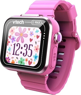 VTech KidiZoom Smart Watch MAX in Pink Kinderuhr mit Duokamera für Fotos /Videos - Bild 1 von 4