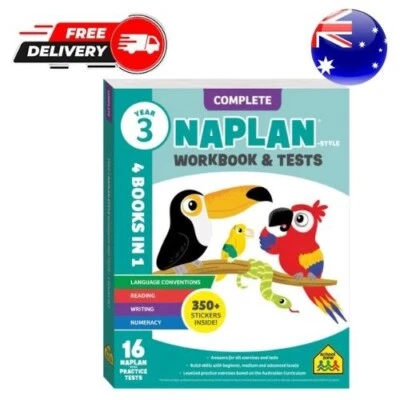 Year 3 Naplan*-Style Complete Workbook and Tests - image 1 of 4