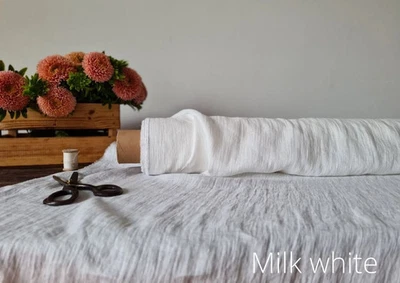 Fuchsia 粉色亚麻织物按码分类 – 缝纫、家居装饰、服装和工艺品 — 第 1/4 张图片