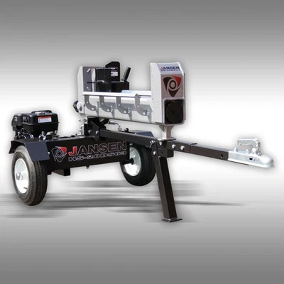 Holzspalter Jansen HS-20DS63, 20 t, Benzinmotor, Benzin, spaltet in 2 Richtungen - Bild 1 von 4