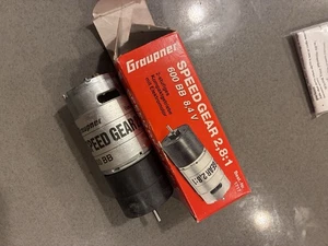 NOS Graupner Speed 600 2.8-1 Geared Electric Motor For Balsa R/c Airplane - Picture 1 of 2