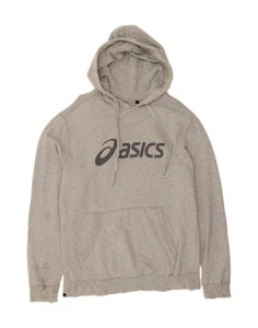 ASICS Maglione Uomo Grafico con Cappuccio Medium Grigio Cotone AI05 - Foto 1 di 4
