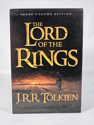 The LORD OF THE RINGS 3 Volume Box Set J.R.R. Tolkien Houghton Mifflin Books - Image 1 of 4