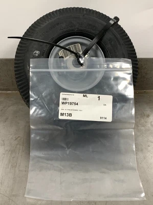 Nueva rueda neumática de madera OEM con cojinete 4.10/3.50-4 WP19754 Foto 1 de 4