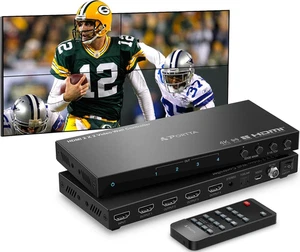 Hdml Video Wall Controller 2X2 4K, Processore Video Wall con 11 Modalità di Giunzione, - Foto 1 di 12