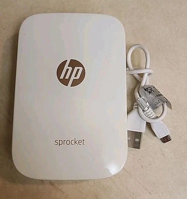 HP Sprocket Portable Photo Printer Wireless Bluetooth ZINK  - Image 1 of 3