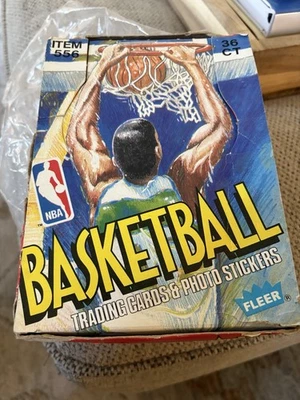 Vintage 1989 Fleer Basketball Cards 36ct All Unopened Packs! Jordan,Bird - Image 1 of 3