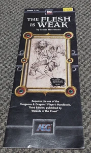 The Flesh is Weak - Dungeons & Dragons 3rd Edition - D20 Mini Modul - AEG - Bild 1 von 3