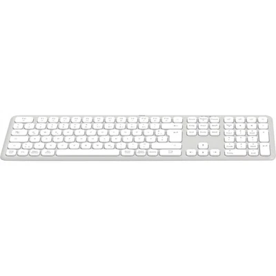 Hama WK-550 Funk Tastatur Deutsch, QWERTZ Weiß Multimediatasten - Bild 1 von 4
