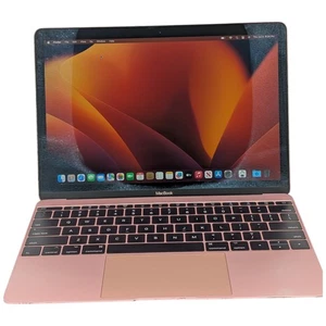 Apple Macbook 12-inch Retina Display Intel 1.2Ghz m3 256GB Rose Gold - MMGL2LL/A - Afbeelding 1 van 15