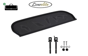 Windschild BMW Z3 E36 (1995-2003) Cabrio Bremsnetz schwarz + Aufbewahrungstasche - Bild 1 von 8