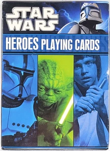 STAR WARS Heroes Playing Cards, Star Wars Deck of Cards - Picture 1 of 1