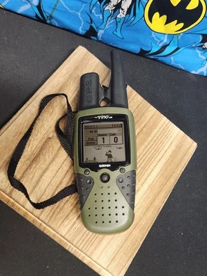 Garmin Rino 120 Handheld Hiking GPS Navigator & 2-Way Radio - Image 1 of 4