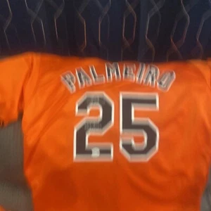 Rafael Palmeiro Baltimore Orioles Autographed Auto Custom Jersey JSA Certified - Picture 1 of 3