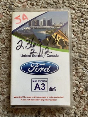 Ford Navigation Map CT4T-19H449-AB OEM A3 - Image 1 of 3