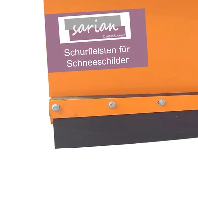 Schürfleiste Schneeräumleiste Gummileiste Schieber für Schneepflug Schneeschild - Bild 1 von 4