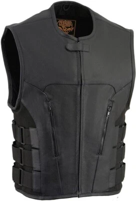 Milwaukee Mens Swat Style Zipper Front Vest Black M Size - Image 1 of 4