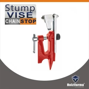 Holzfforma Filing Stump Vise WITH CHAIN STOP For Filing Chainsaw Tool Bar Clamp - Foto 1 di 1
