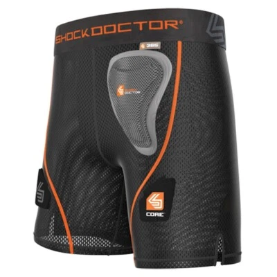 Shock Doctor WOMEN'S Mesh Hockey Shorts w/ Pelvic Protector & Tabs for Socks - Image 1 of 4