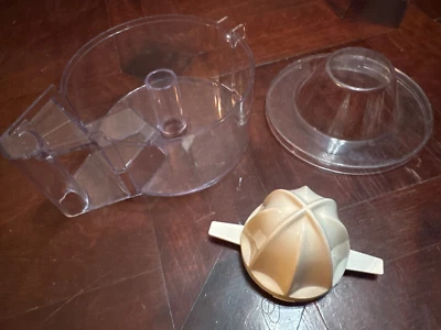 Black & Decker Práctico Exprimidor HJ28 Cuenco, Tapa, Escariador Plástico Piezas de Repuesto Foto 1 de 4