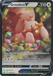 Holo Gierig V 120/159 Ultra Rare Krone Zenith Pokemon TCG - Bild 1 von 1