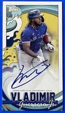 2022 Topps RIP Mini, Vladimir Guerrero Jr. Auto Autograph #d /50, Blue Jays