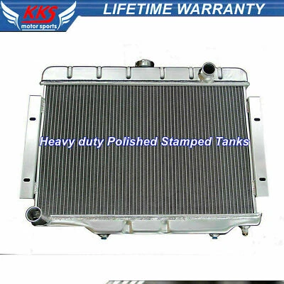 Radiador de aluminio KKS 3 filas para Jeep CJ CJ5 CJ6 CJ7 72-86 Scrambler 3.8 4.2 5.0 Foto 1 de 4