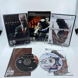 Project Snowblind Hitman Blood Money Prototype Lot of 3 Small Box PC Games - Picture 1 of 9