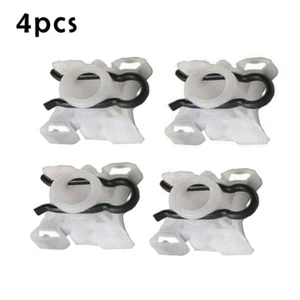 White Plastic Clips for E32 E34 E36 E85 E92 Z3 Z4 Regulator Rail (4 pcs) - Picture 1 of 7