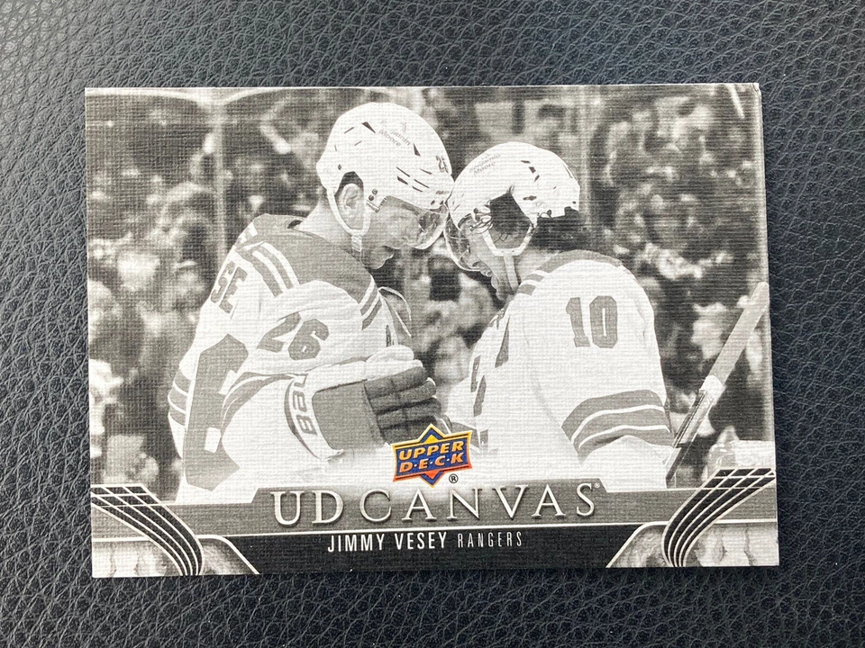 2023-24 Upper Deck UD Canvas Black & White Parallel #C53 Jimmy Vesey - Image 1 of 1
