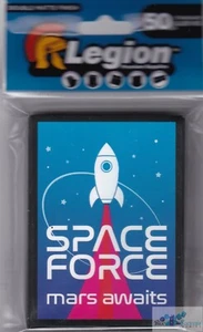 50 LEGION SUPPLIES Space Force Mars MATTE DECK PROTECTOR CARD SLEEVE Pokemon mtg - Picture 1 of 2