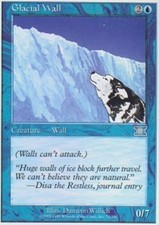 Glacial Wall X4 (6th Edition) MTG (NM) *CCGHouse* Magic