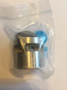 CRL Brushed Stainless Edge Grip for 1/4" Material, Attach Signage, EG14 BS. ZA - Picture 1 of 2