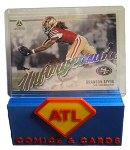BRANDON AIYUK - 2024 Panini Luminance UNFORGETTABLE! San Francisco 49’ers - Picture 1 of 2
