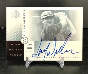 2001 SP AUTHENTIC Sign Of The Times Jay Williamson Autograph #JW FREE SHIPPING - Picture 1 of 2