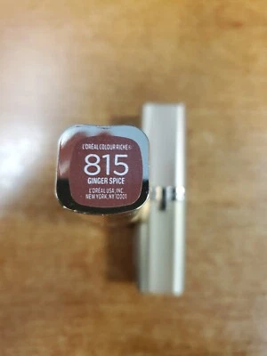 2 Pack: L'Oreal Colour Riche Original Satin Lipstick *#815 Ginger Spice* R6C - Image 1 of 4