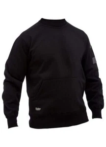 Bisley Work Fleece Crew Neck Jumper (BK6723) - Picture 1 of 12