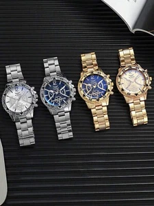 New arrival mens watch , blue light glass quartz watch For Holiday Gifts . - Picture 1 of 5