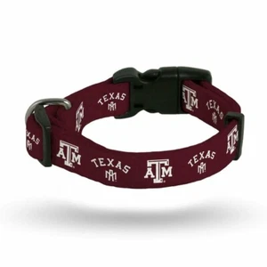 Texas A&M Aggies Rico IND sports collar dog pet NEW On Sale  (All sizes) - Picture 1 of 1