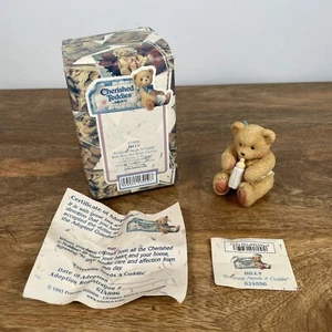 Cherished Teddies Billy "Everone Needs A Cuddle" Figurine Figure 1993 Vintage - Picture 1 of 16