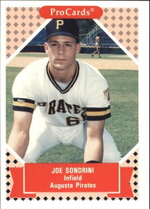 1991-92 ProCards Tomorrow's Heroes #310 Joe Sondrini