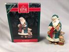 Hallmark Ornament 1992 Merry Olde Santa  Keepsake Collector's Series Horn Bear