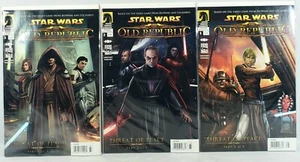 Star Wars LA VECCHIA REPUBBLICA Minaccia di Pace Lotto 1-3 Fumetti Dark Horse - Foto 1 di 4