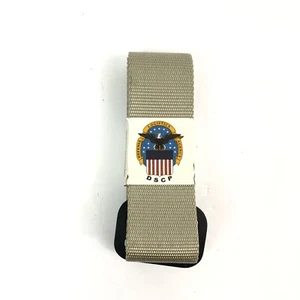 NEW U.S. Army Riggers Belt, Sand Tan Friction Rigger Belt Size 44 - Picture 1 of 2